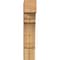 Ekena Millwork Olympic Block Rough Sawn Bracket, Western Red Cedar, 6"W x 18"D x 30"H BKT06X18X30OLY05RWR - alternate 2